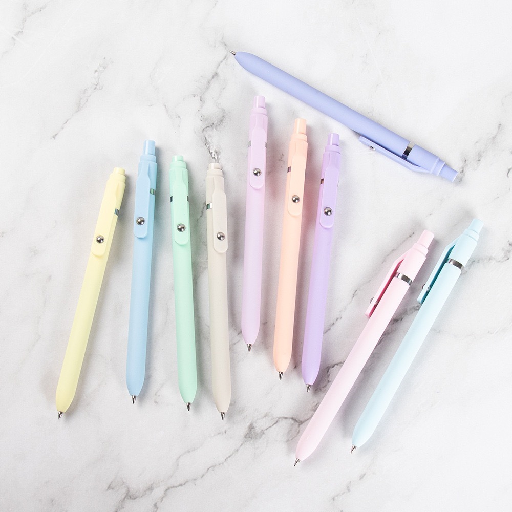 Wholesale Personalized Macaron Multcolor High Quality Luxury Gel Roller Pen with Bead