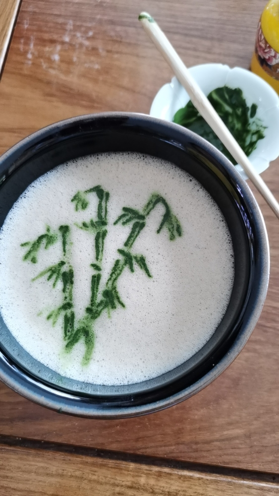 Herbal tea matcha