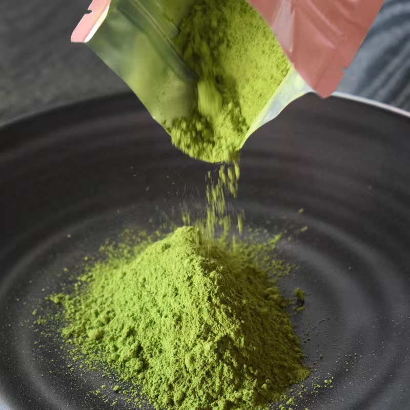 Flower grass tea green tea matcha