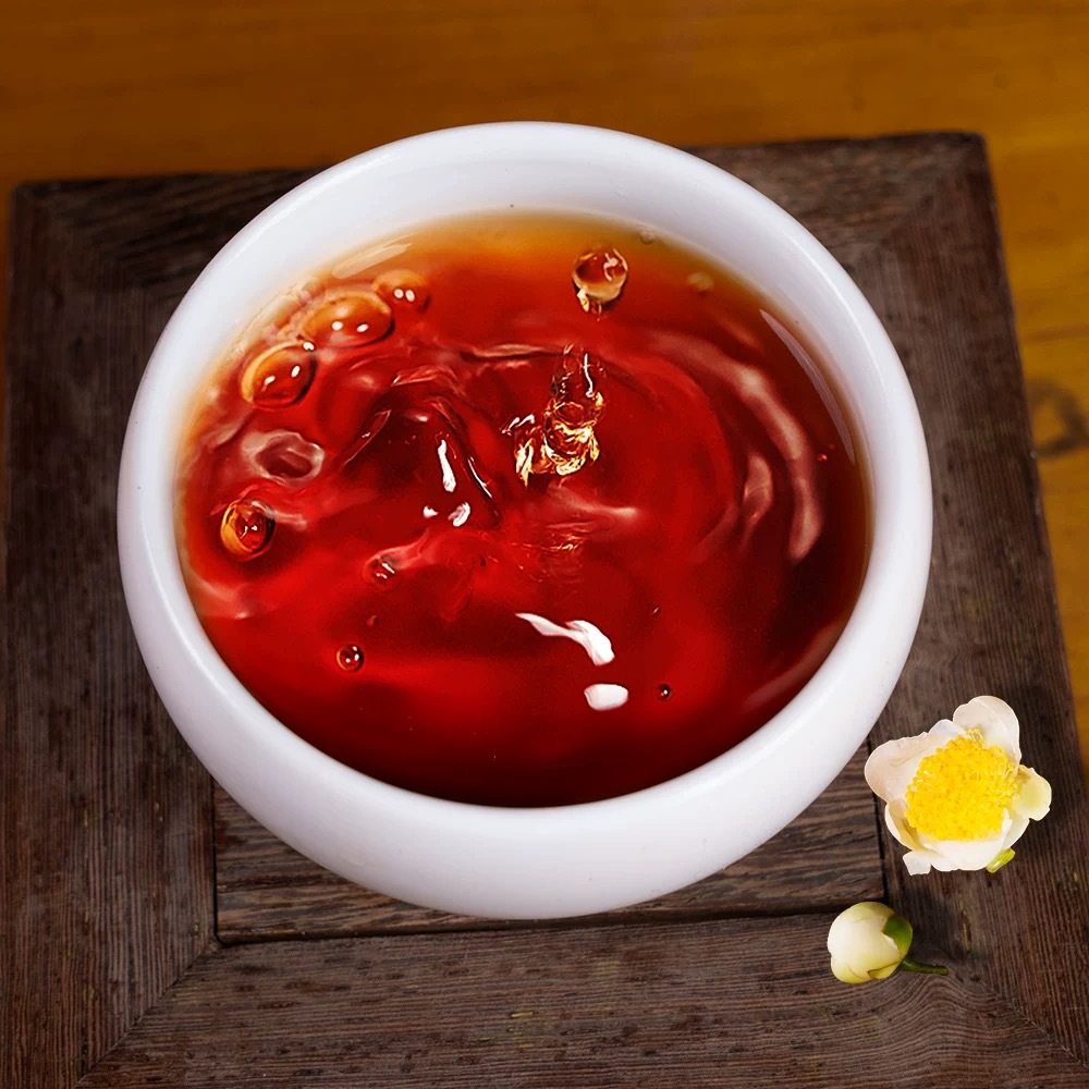Sichuan Ya'an Dark tea and tea flowers 250g