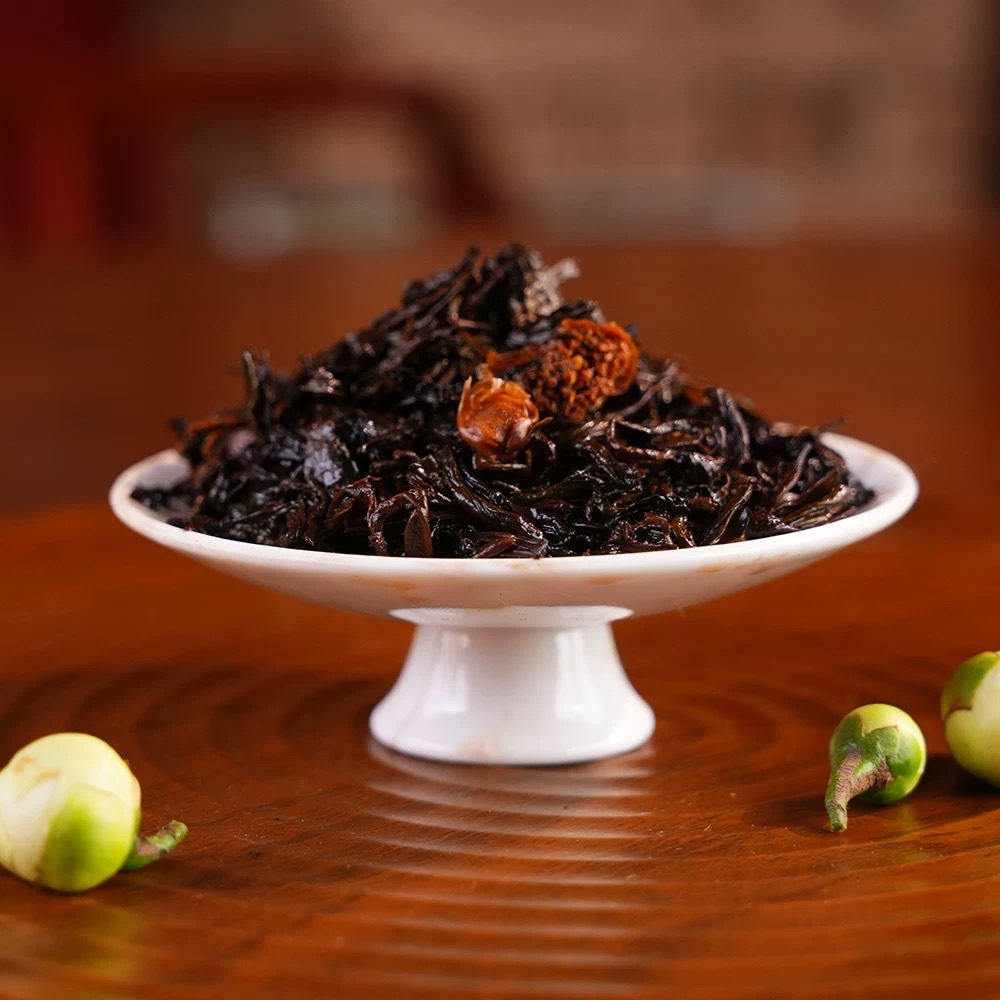 Sichuan Ya'an Dark tea and tea flowers 250g