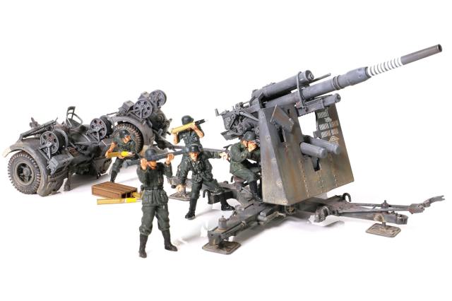 FOV-801008A 德军88毫米高射炮，Flak 36型基座配Flak 36型分段式炮管