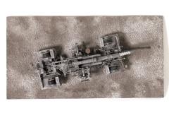 德军88毫米高射炮，Flak 36型基座配Flak 36型分段式炮管