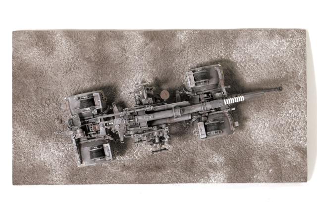 德军88毫米高射炮，Flak 36型基座配Flak 36型分段式炮管
