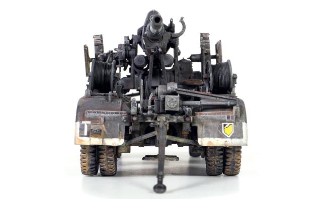 德军88毫米高射炮，Flak 36型基座配Flak 36型分段式炮管