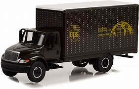 1:64 H.D. Trucks Series 24 - 2013 International Durastar Box Van - United Parcel Service (UPS) 'Worldwide Delivery Service' Solid Pack