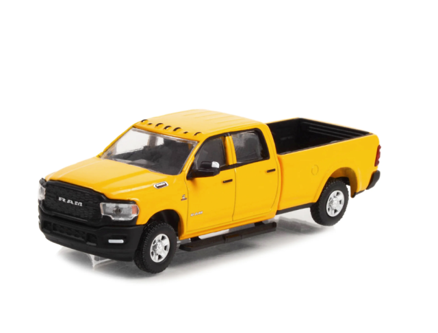 1:64 Blue Collar Collection Series 11 - 2021 Ram 3500 Tradesman - School Bus Yellow Solid Pack
