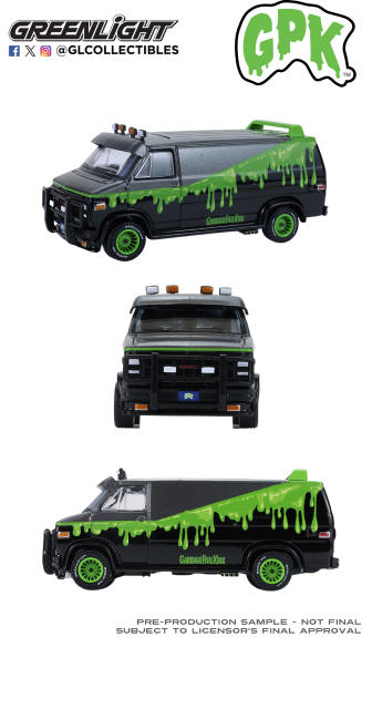 1:64 Garbage Pale Kids  54120-A Garbage Pale Kids Series 8 - 1983 GMC Vandura - Petey Da Fool Solid Pack