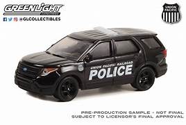 1:64 2015 Ford Police Interceptor Utility - Union Pacific Railroad Police (Hobby Exclusive)