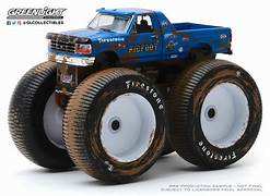 1:64 Kings of Crunch Series 7 - Bigfoot #7 - 1996 Ford F-250 Monster Truck (Dirty Version) Solid Pack