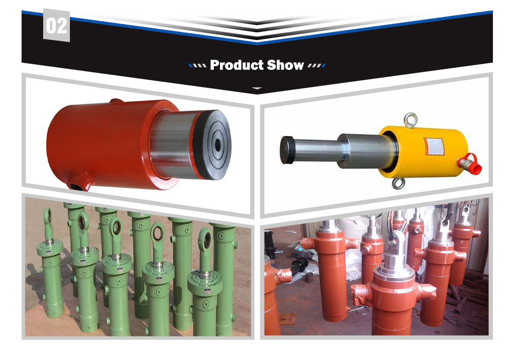 Double Acting Multi Stage Telescopic Hydraulic Cylinders