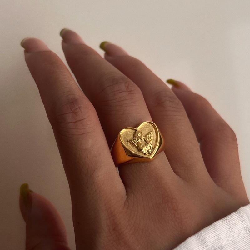 Heart Angel Ring