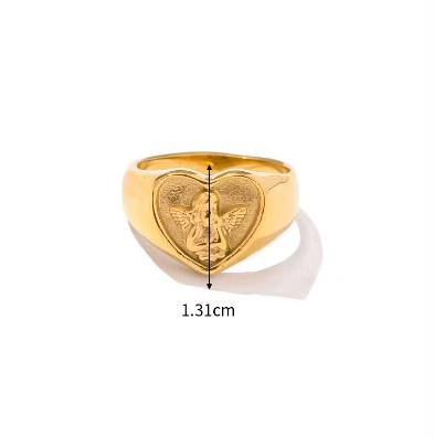 Heart Angel Ring