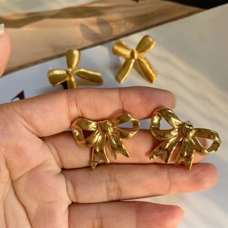 Bow Stud Earrings