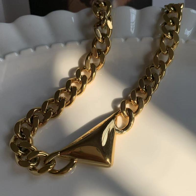 Cuban Triangle Necklace