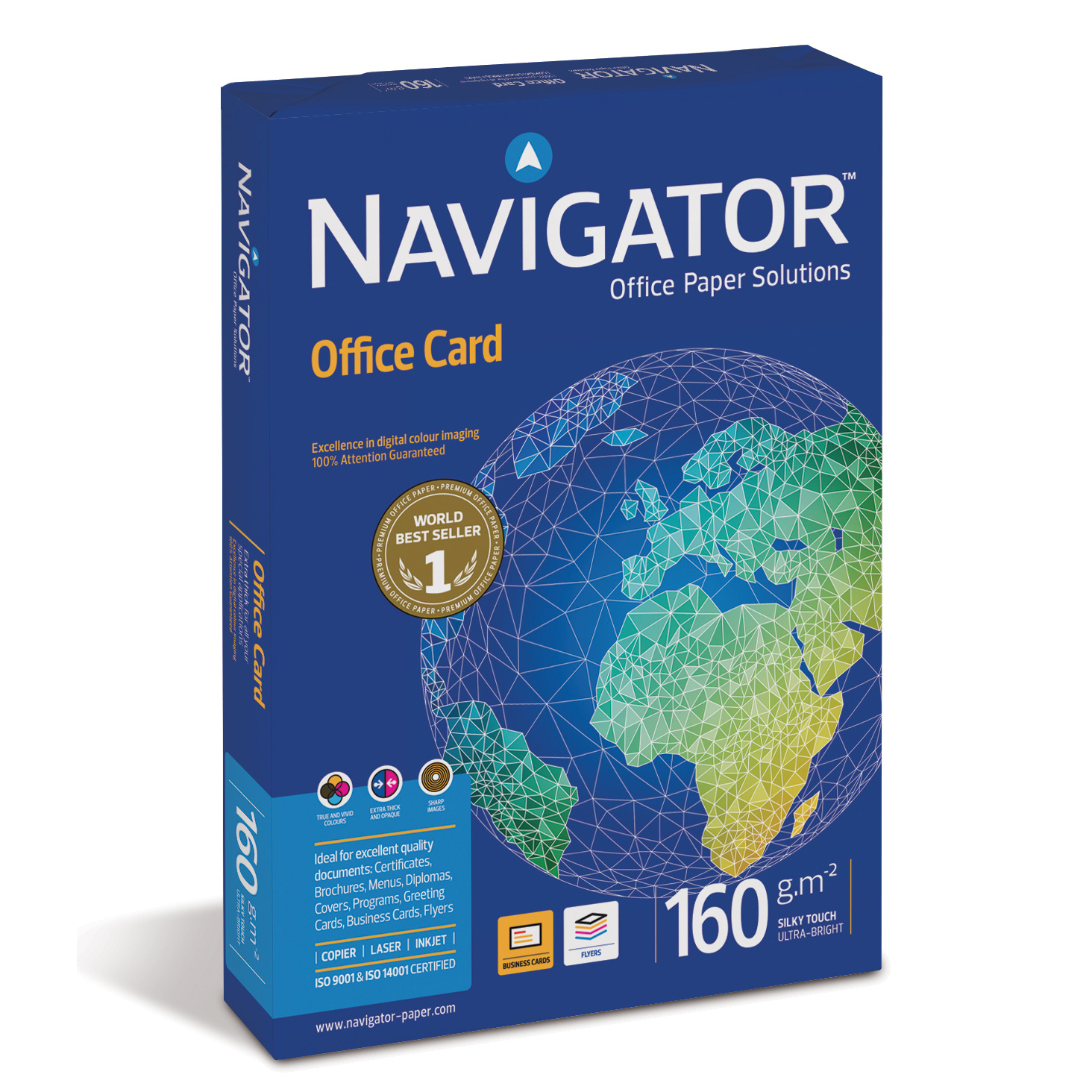 Navigator領航者葡萄牙進口A3/A4優質辦公影印紙160g
