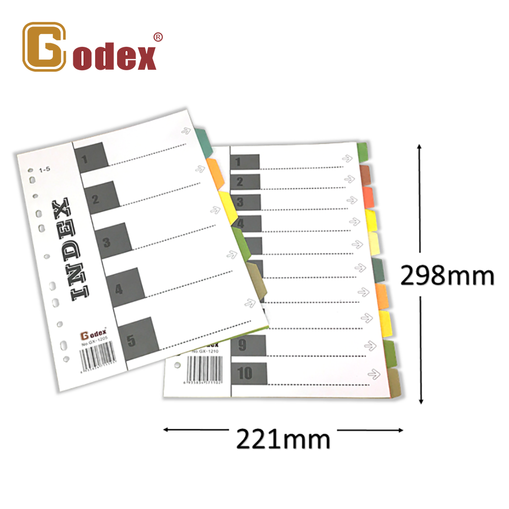 Godex 120g紙質文件索引