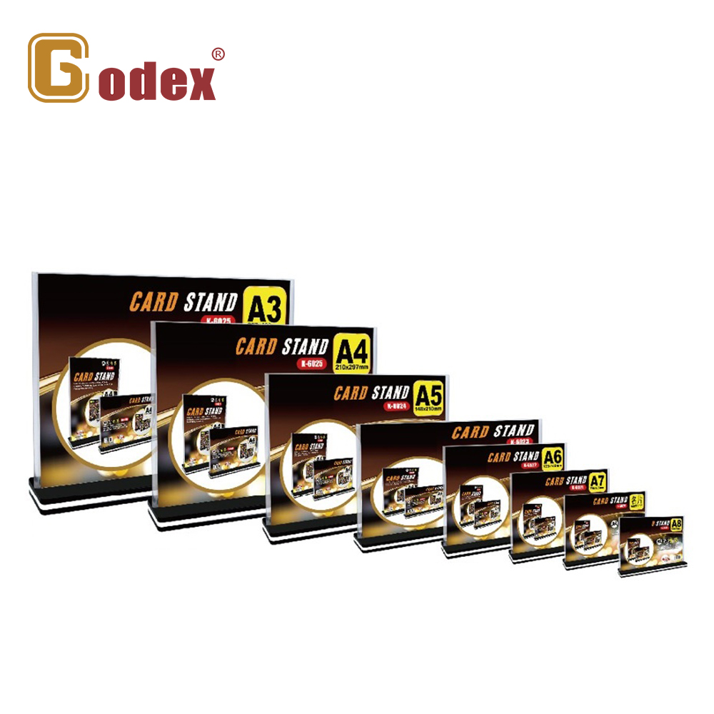 直款&横款 T型咭座(黑白色底座)