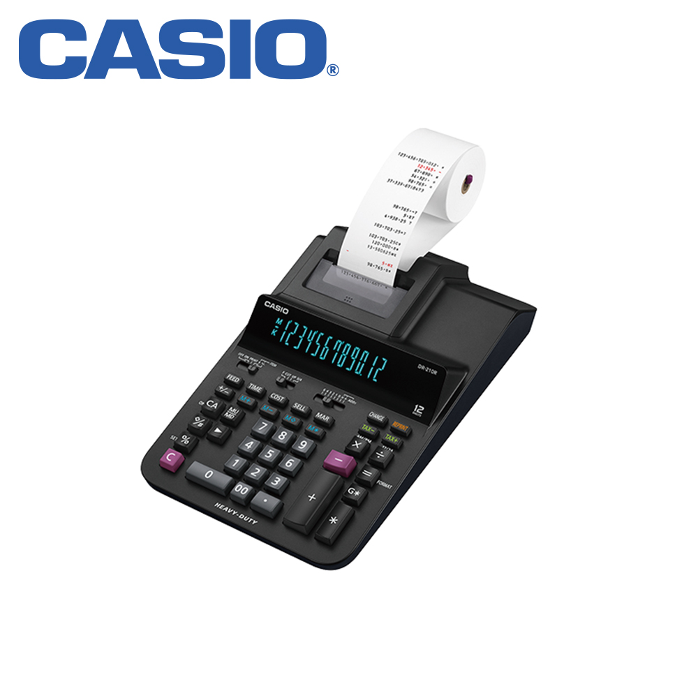 CASIO DR120R 打印計算機