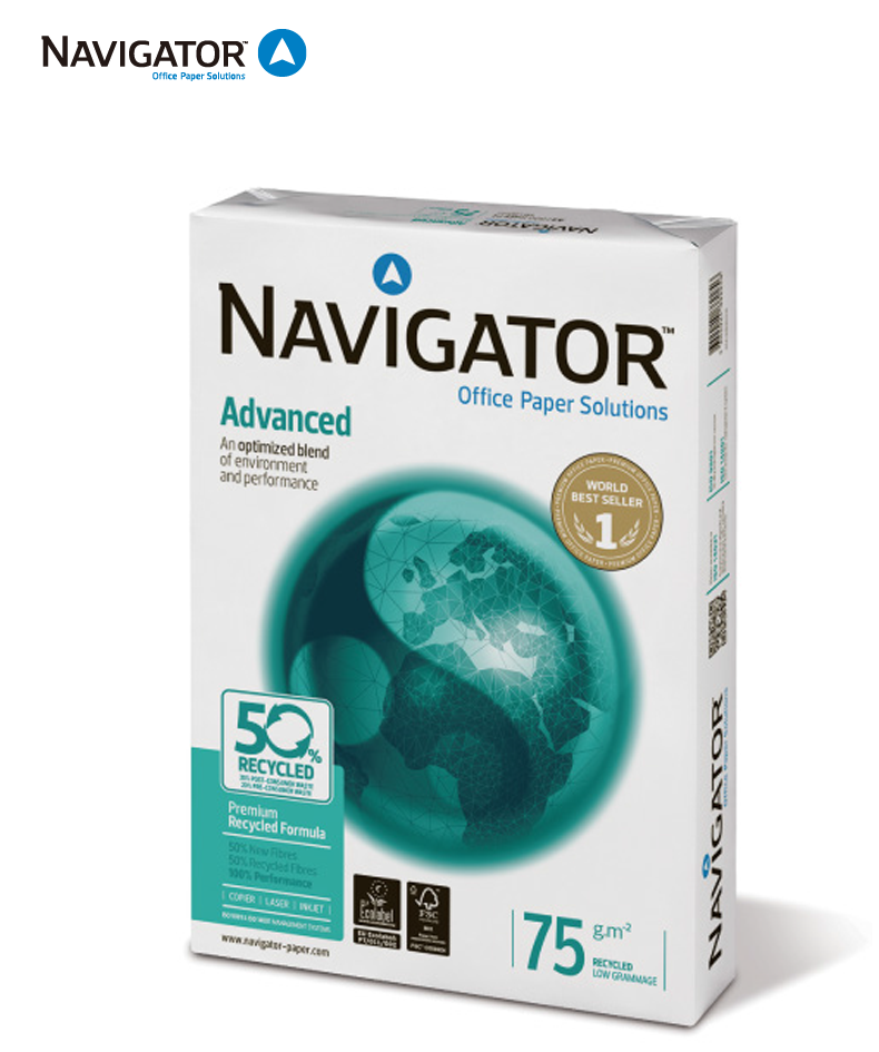 NAVIGATOR A4 A3 75gsm Advanced 環保再造紙張