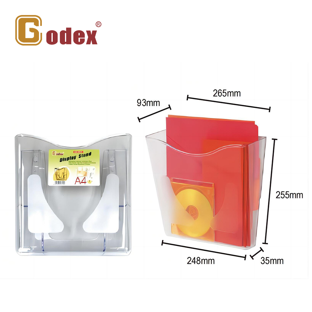 Godex單格透明展示籃