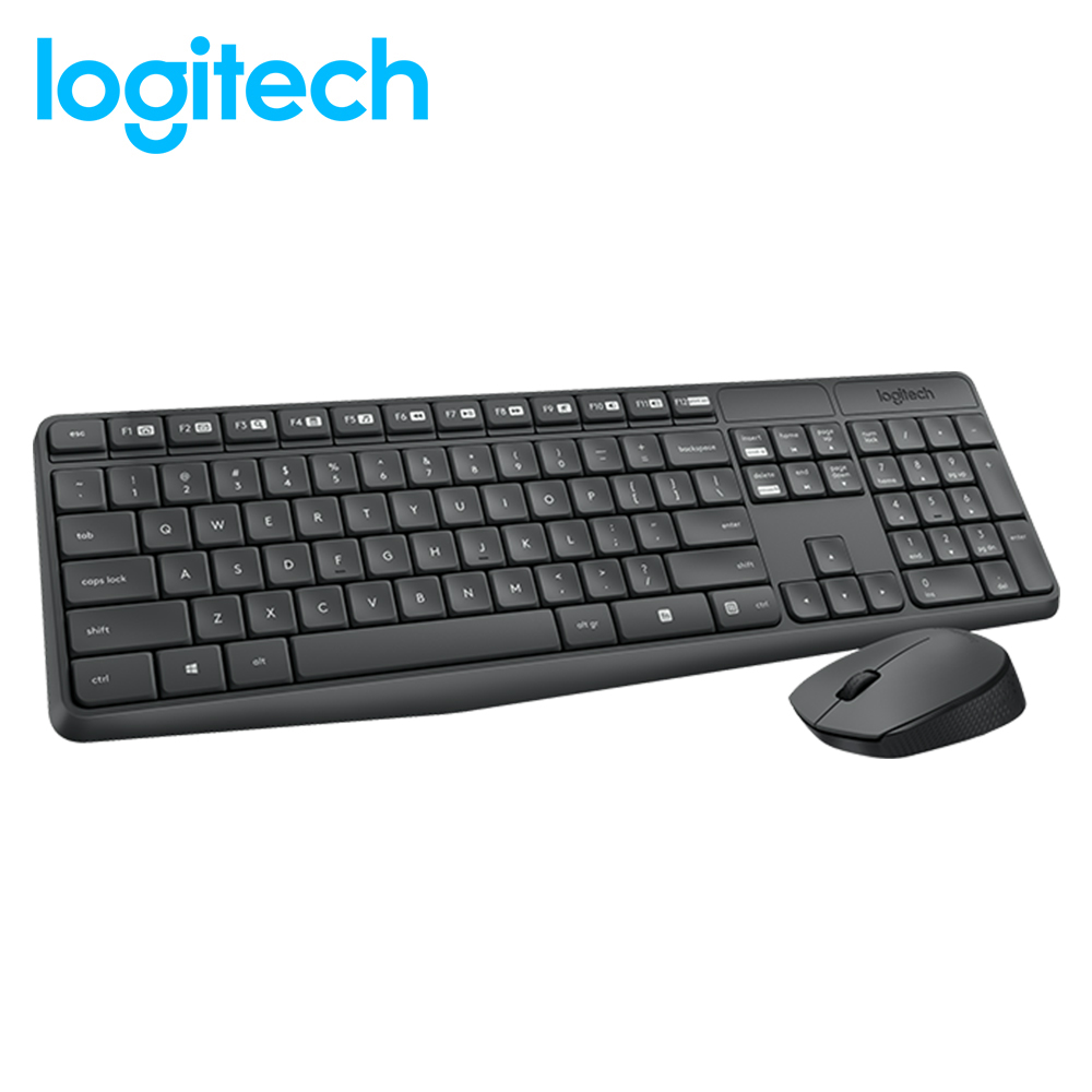 Logitech 羅技Performance 無線鍵盤及滑鼠組合 MK235