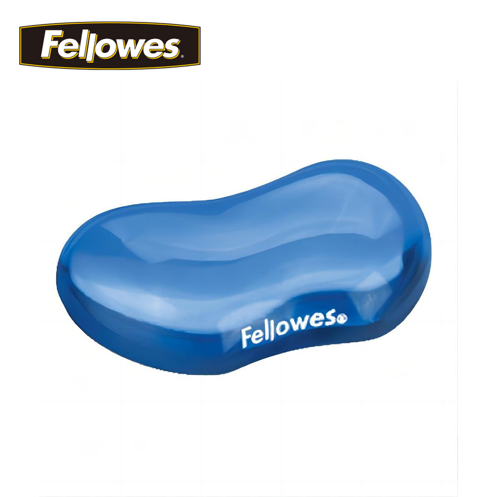Fellowes 冰藍水晶啫喱前臂軟墊