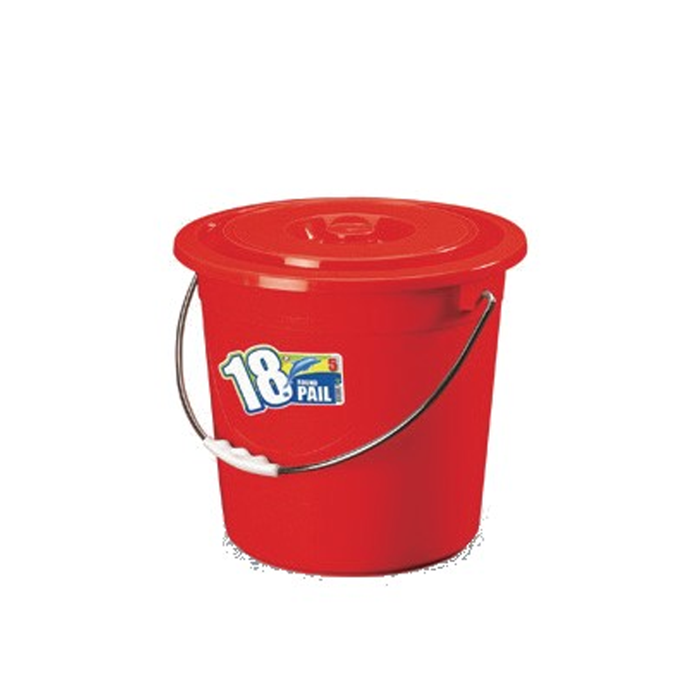 Round Pail 18ltr with Lid 圓形萬用桶連蓋