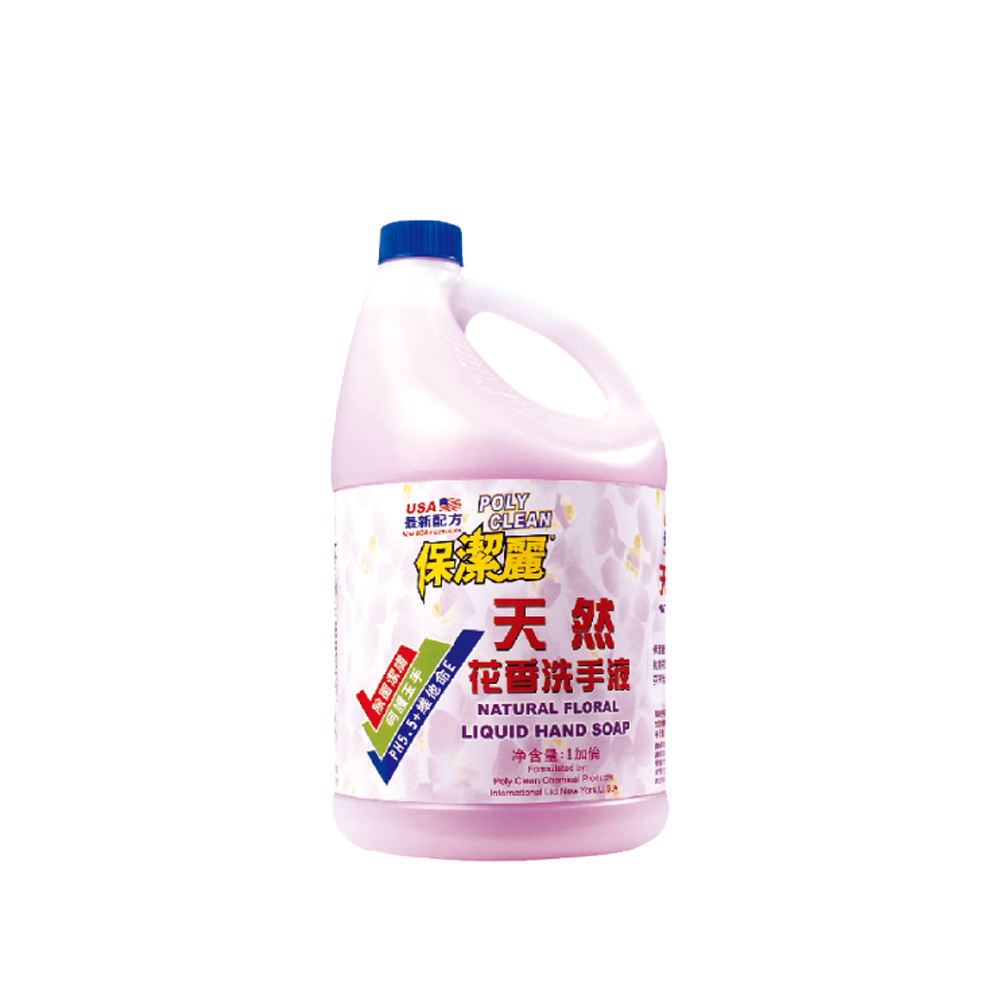Polyclean Anti Bacterial Liquid Hand Soap 保潔麗花香抗菌洗手液