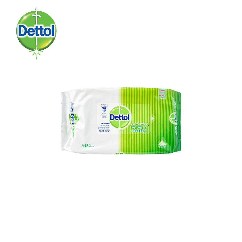 Dettol Anti-Bacterial Wet Wipes 滴露殺菌濕紙巾