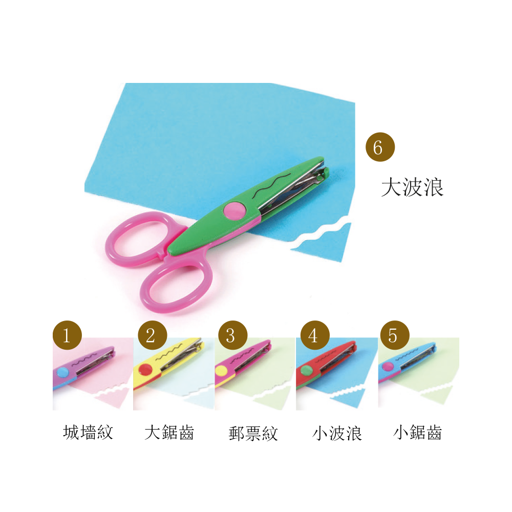 波浪紋剪刀