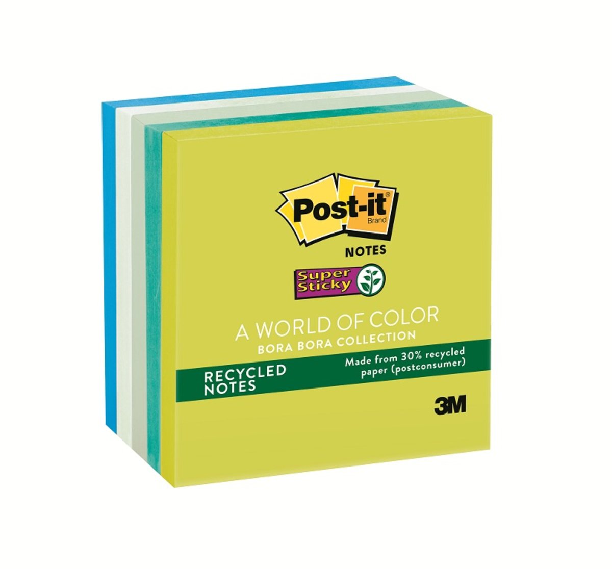 Post-it 報事貼 超強黏貼再生便條紙