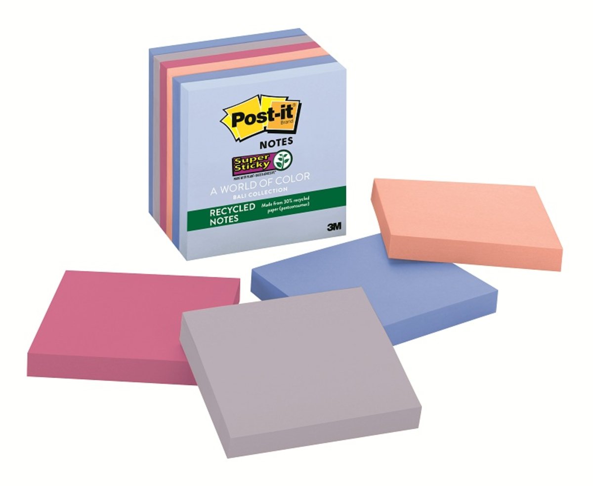 Post-it 報事貼 超強黏貼再生便條紙