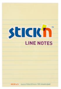 Stick'N N次貼黃色便條紙