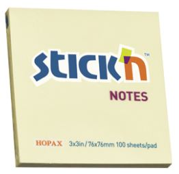 Stick'N N次貼黃色便條紙