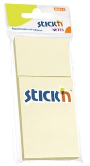 Stick'N N次貼黃色便條紙