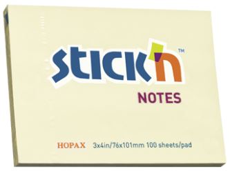 Stick'N N次貼黃色便條紙