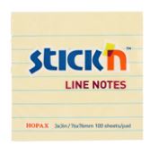 Stick'N N次貼黃色便條紙