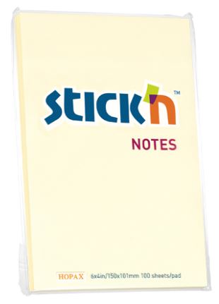 Stick'N N次貼黃色便條紙