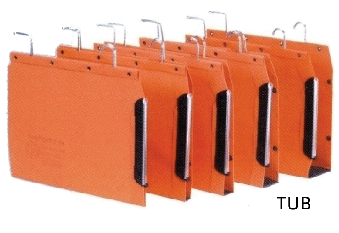 Oblique Lateral Files 側視按鈕連鈎掛式文件夾With Top Metal Hook