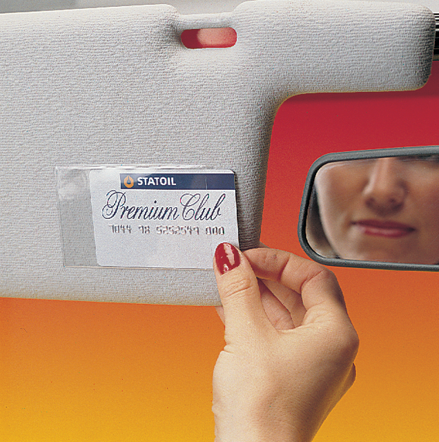 Self-Ad Business Card Pocket 自動黏貼咭片袋