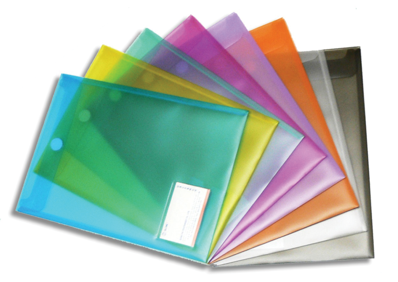 Data Bank Adhesive Plastic Envelope 魔術貼膠公文袋