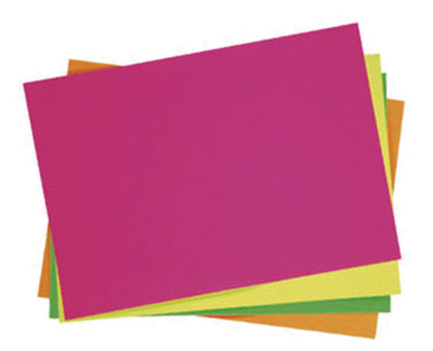 Flourescent Card 螢光資料咭