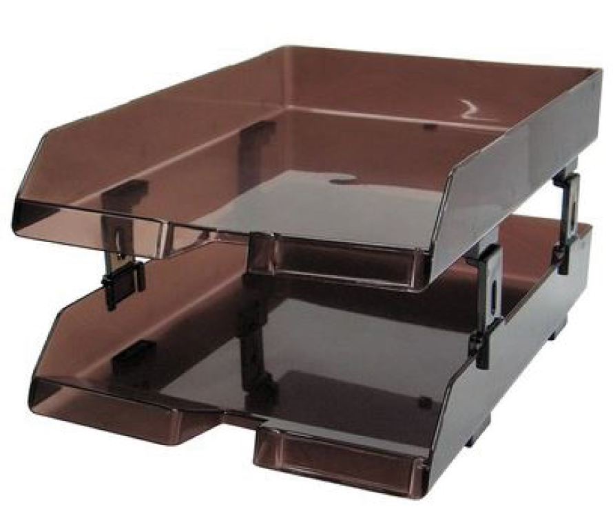 321/333 Acrylic 2-Deck Tray 亞加力膠文件盤