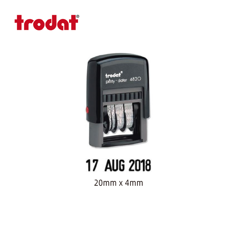 Trodat Self-inked Dater Chop 日期印