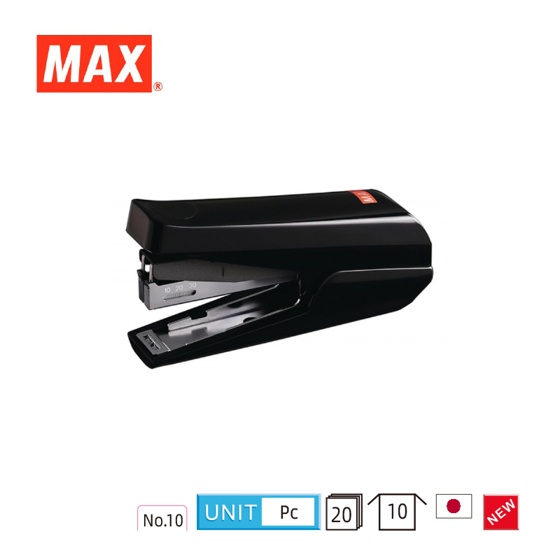Max HD-10TLK Flat Clinch Stapler 省力平釘輕型釘書機