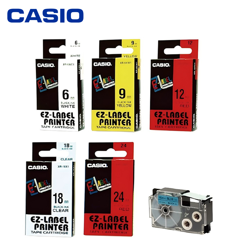 Casio 電子標籤機膠帶