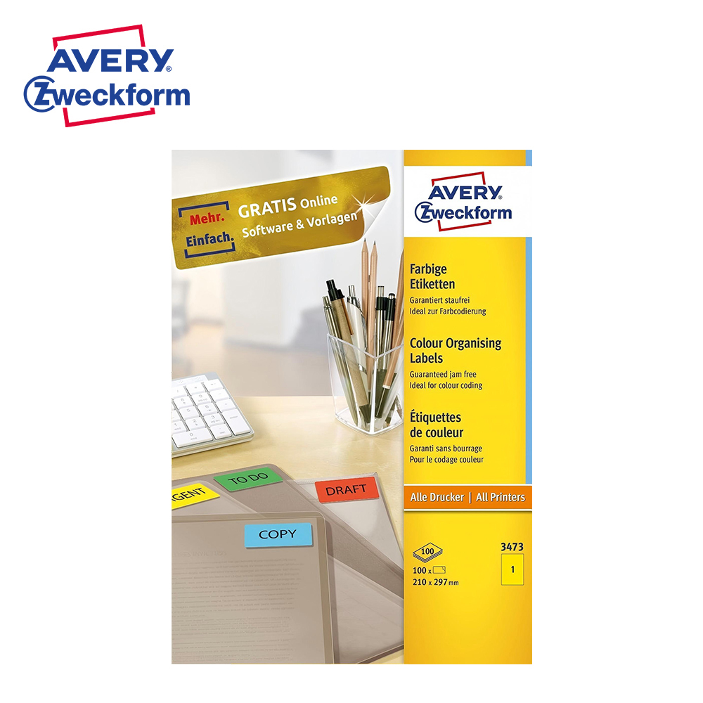 Avery 艾利詩藝寶多用途顏色標籤