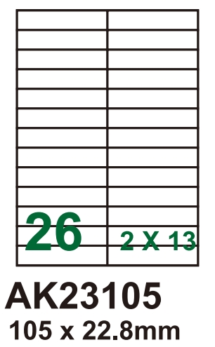 AK 多用途標籤