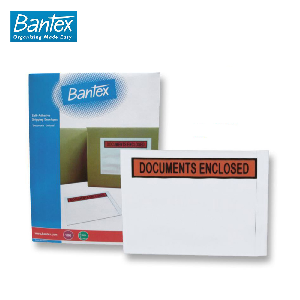 Bantex 自動黏貼郵寄用標籤袋